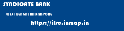 SYNDICATE BANK  WEST BENGAL MIDNAPORE    ifsc code